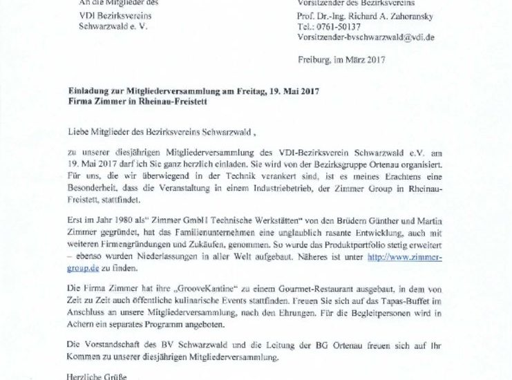 thumbnail of Mitgliederversammlung VDI BV-Schwarzwald