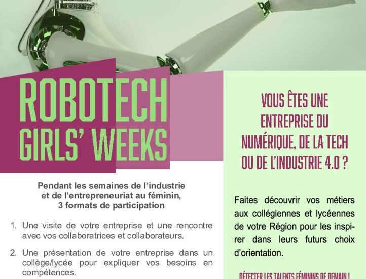 thumbnail of FLYER Robotech Girls’Weeks