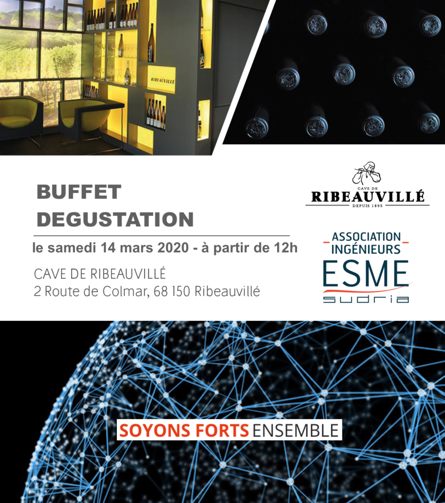 Ingenieur D'affaire En Haute Technologie Salaire Invitation AIESME: Visite de la cave de Ribeauvillé - ANNULE
